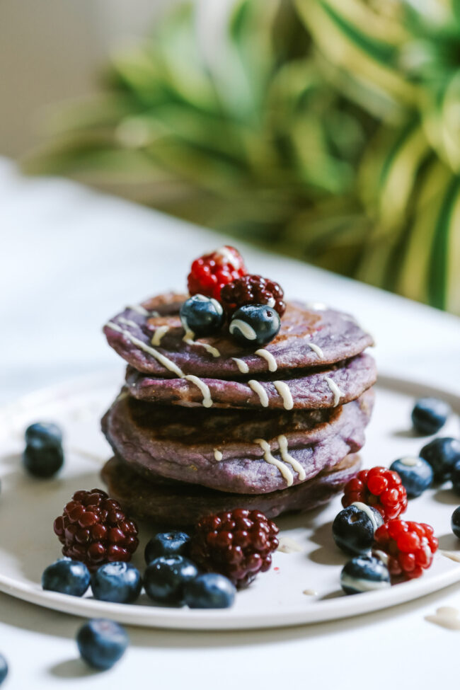 Panqueca de Frutas Vermelhas